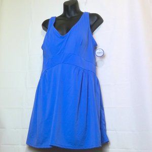 Light Blue Swimsuits For all Flyaway One Piece